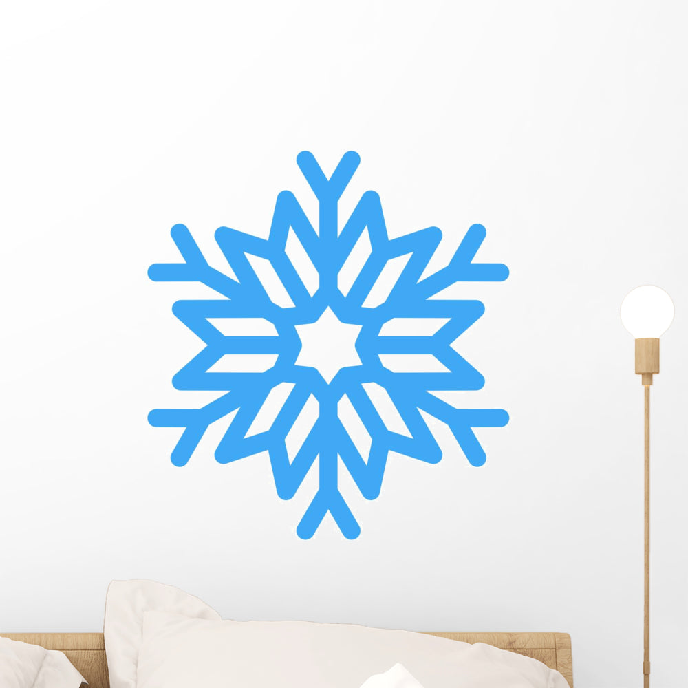 Snowflake Wall Decals  Snowflake Stickers for Wall – StickerBrand