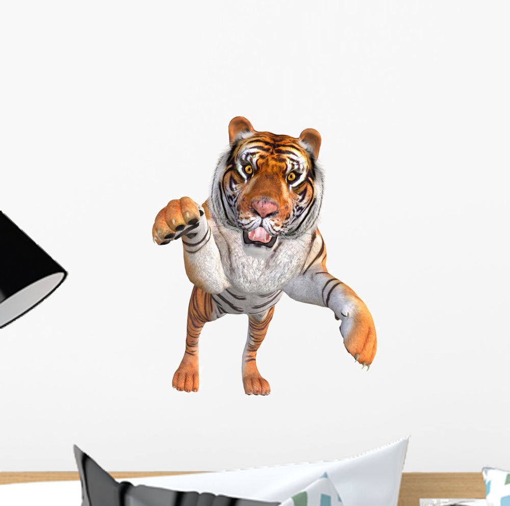 Realistic Tiger 3D Wall Stickers - 3D Wall Stickers