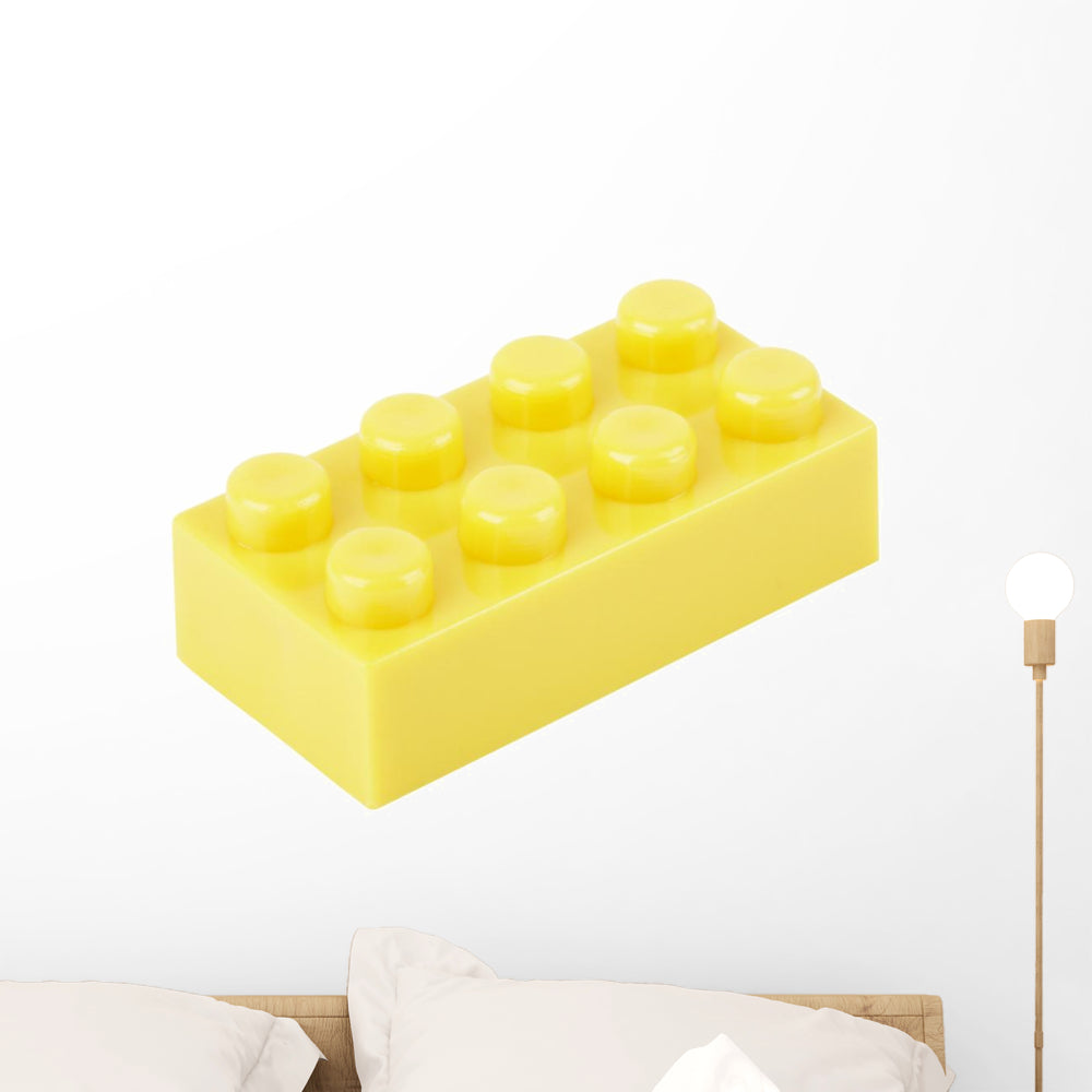 Yellow lego online block