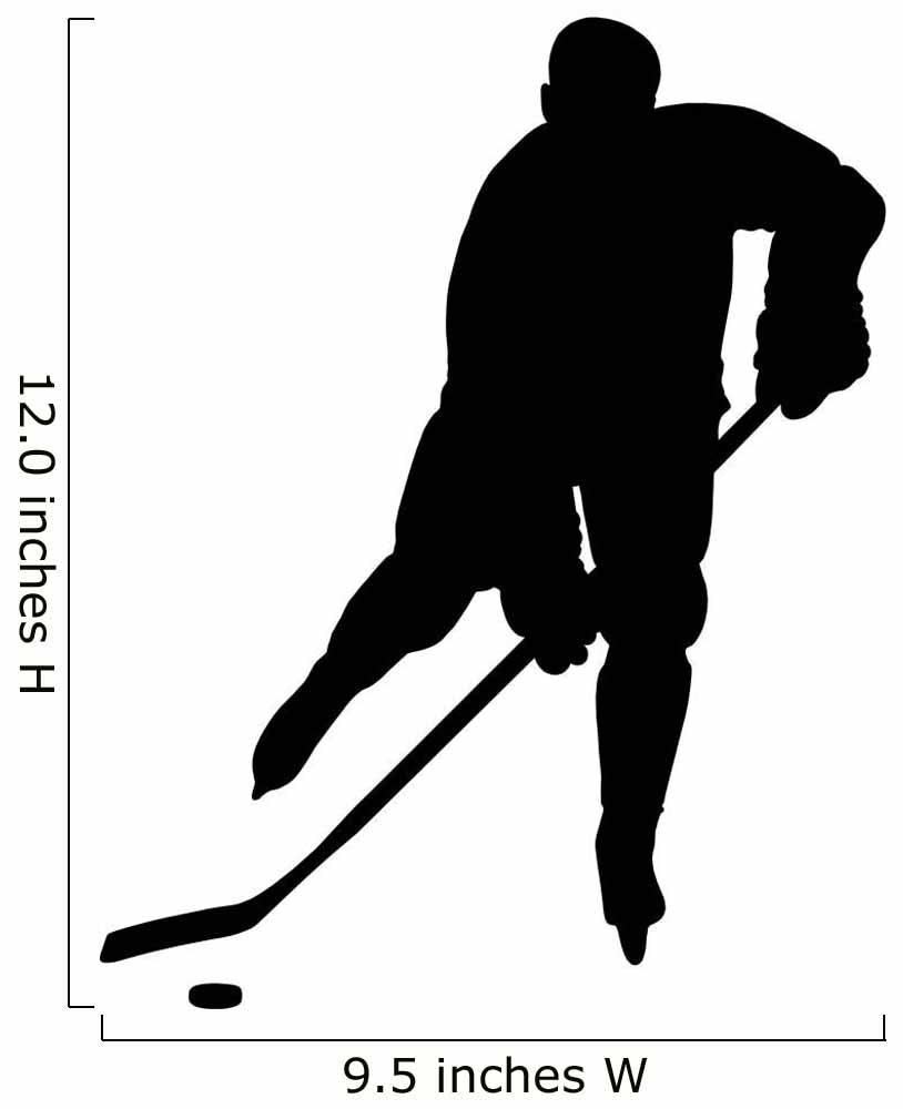 Hockey Stanley Cup 27 (Hockey Decor: Silhouette Decals)