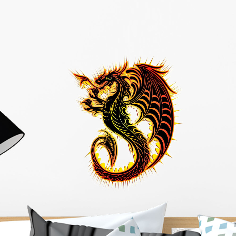 Fiery Dragon' Wall Décor