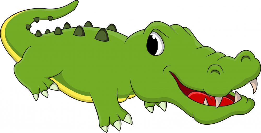 cute alligator cartoon