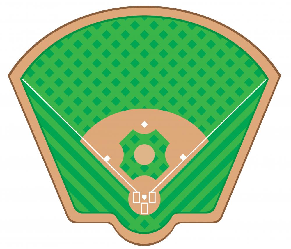 baseball base vector