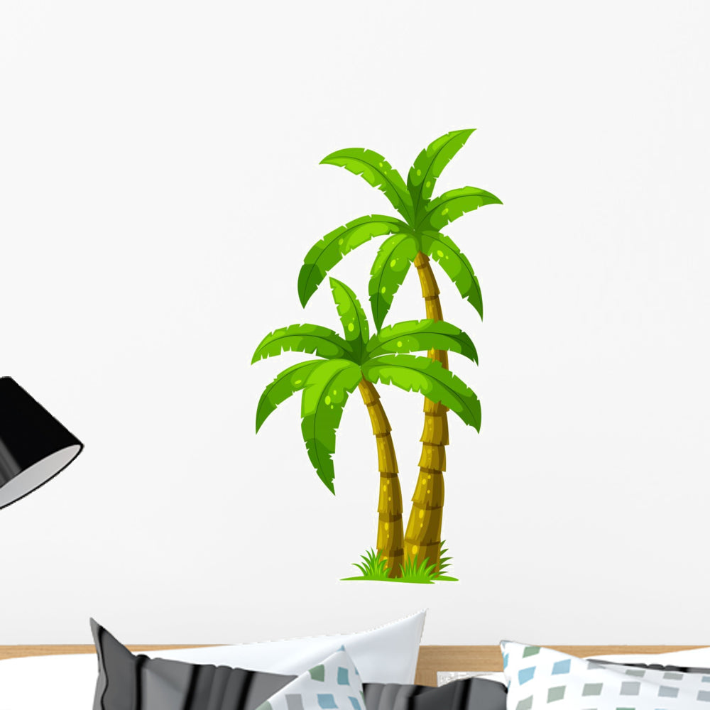 Palm Tree Wall Decal, Palm Tree Wall Art