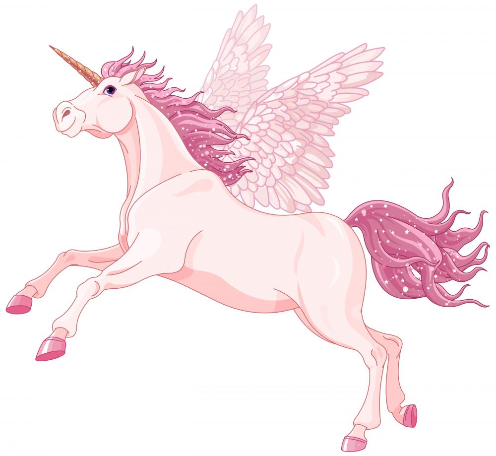 clipart unicorn with wings