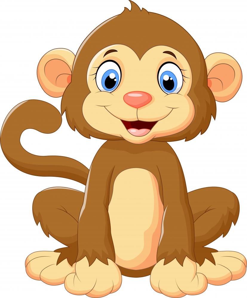 cute monkeys animated