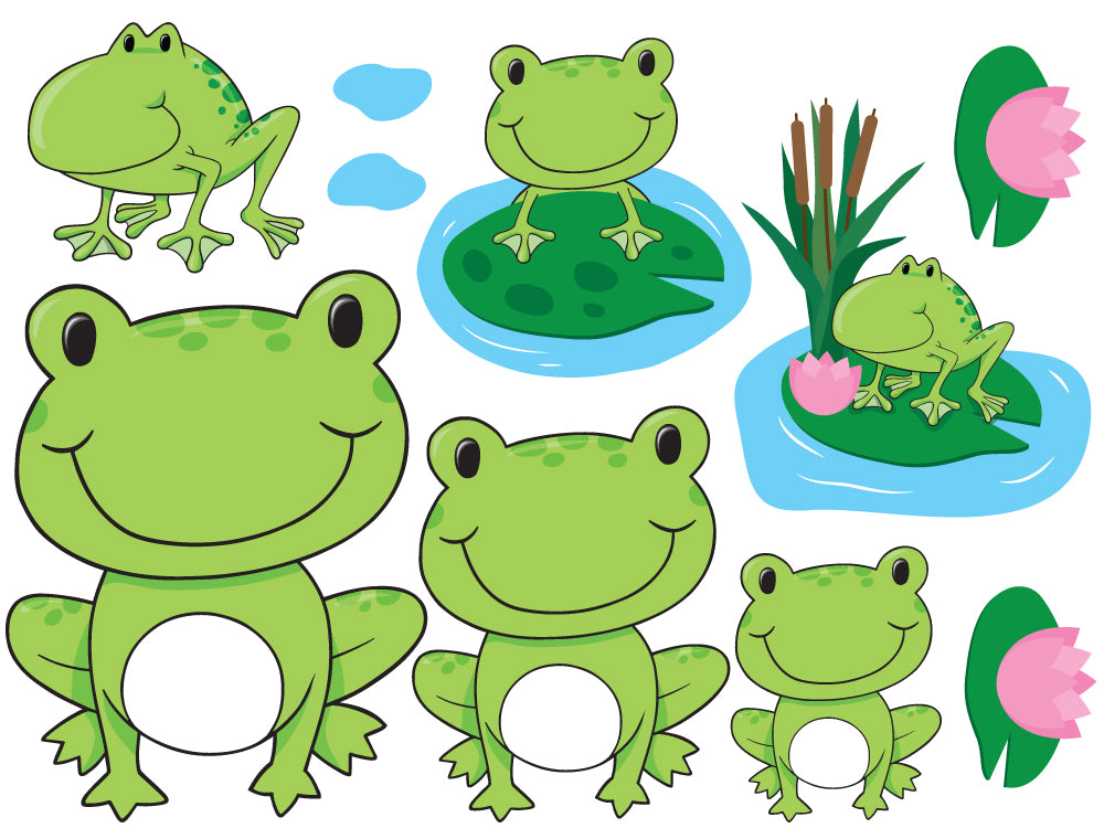 19 Cute Frog Family - Cute Frog Family