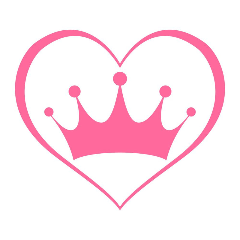 pink princess crown clip art