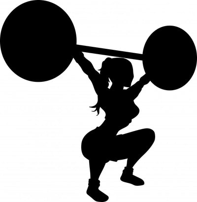 olympic lifting silhouette