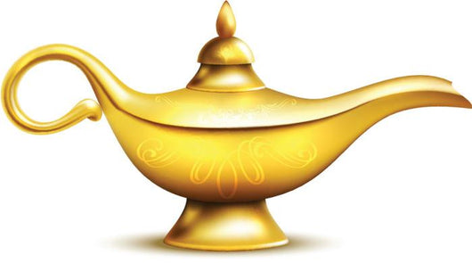 Aladdin Magic Genie Lamp Wall Decal