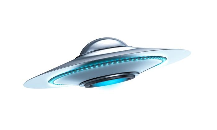 flying saucer wallpaper