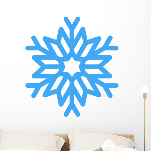 Mini CLEAR Snowflake Holiday Stickers