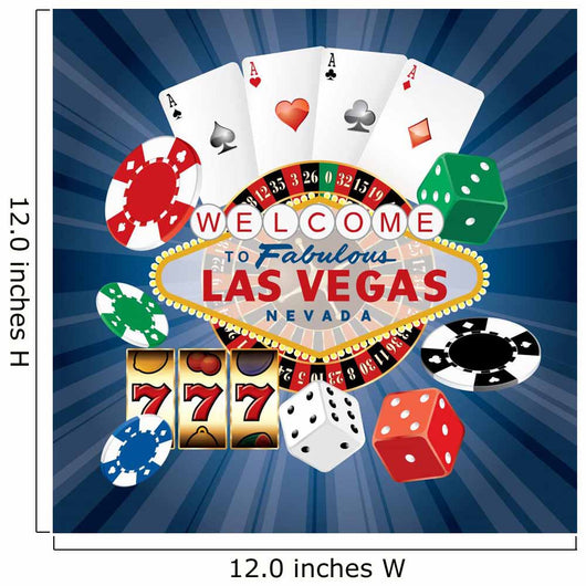 Las Vegas Cards And Dice Nevada Sticker