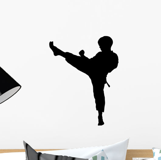 karate child silhouette