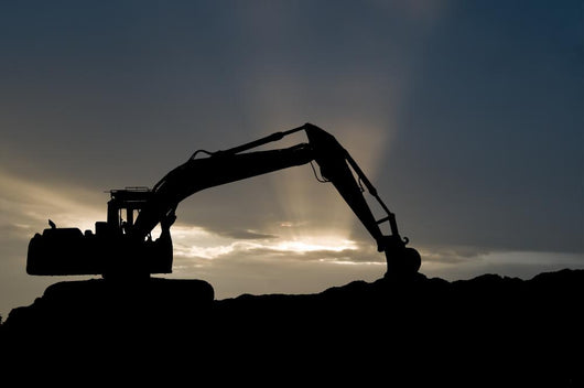 excavator silhouette