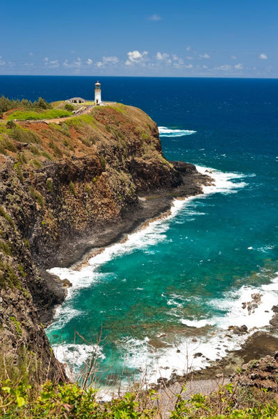 Adesivo murale Cliffs And Lighthouse su