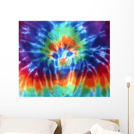 Tie dye wall discount art