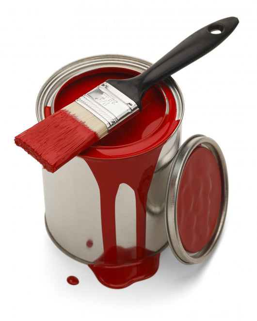 Paint Can - Red - Spilled