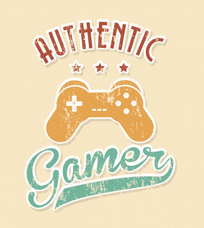Gaming logo video game wall decal