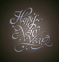 Happy new year Wall Mural