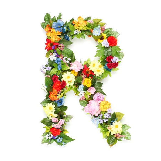 Flower Letters Wall Stickers - Buy Online Or Call (03) 8774 2139