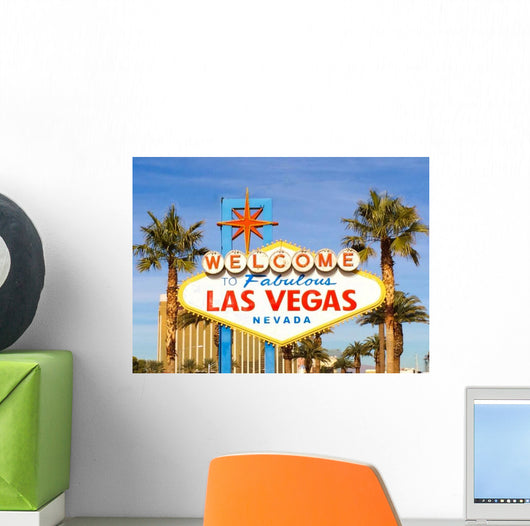 Wall Sticker Welcome To Fabulous Las Vegas Wall Decals Vinyl