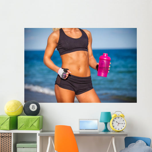 Wall Mural fitness woman 