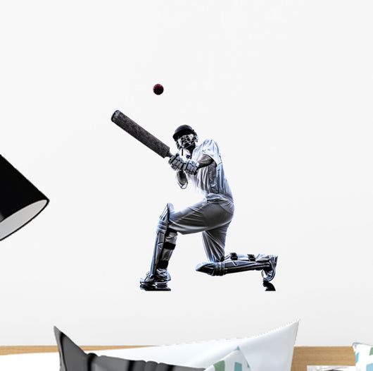 Baseball Silhouette Wall Decal – Wallmonkeys