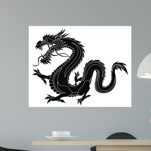 white chinese dragon