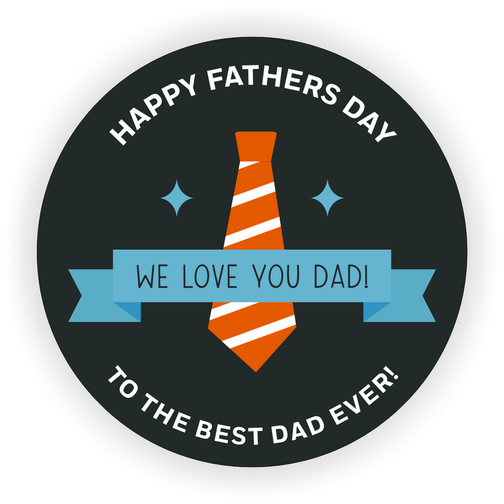 We Love You Dad Sticker Wallmonkeys