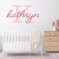 Custom Vinyl Nursery Wall Decal