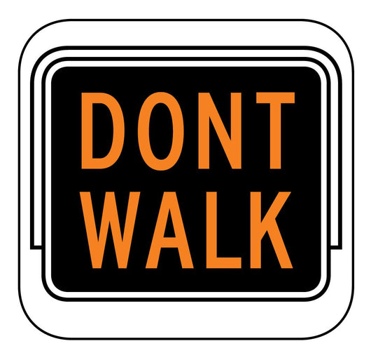 wallmonkeys walk sign